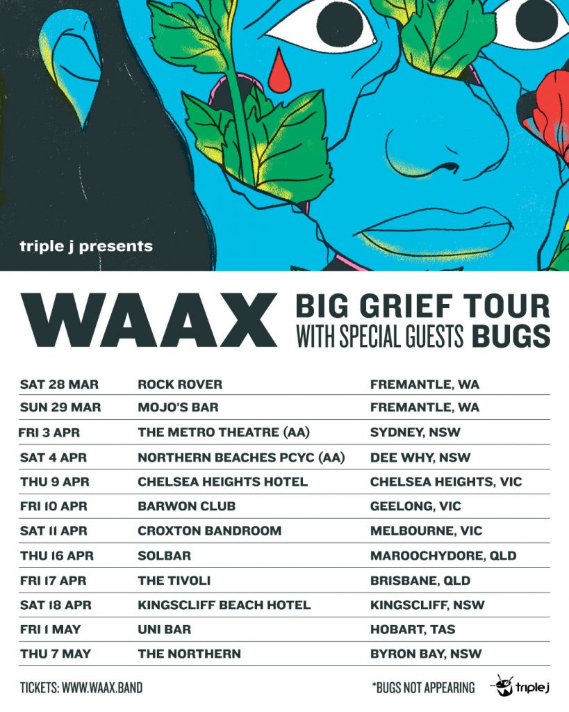 waax big grief tour australia